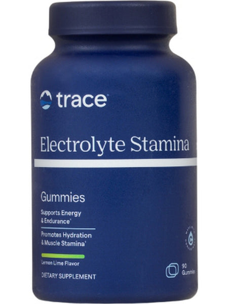 Trace Minerals, Electrolyte Stamina Gummies, 263 mg, Lemon Lime, 90 Gummies