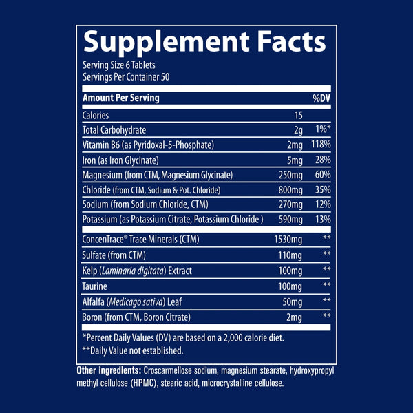 Trace Minerals, Electrolyte Stamina, 300 Tablets