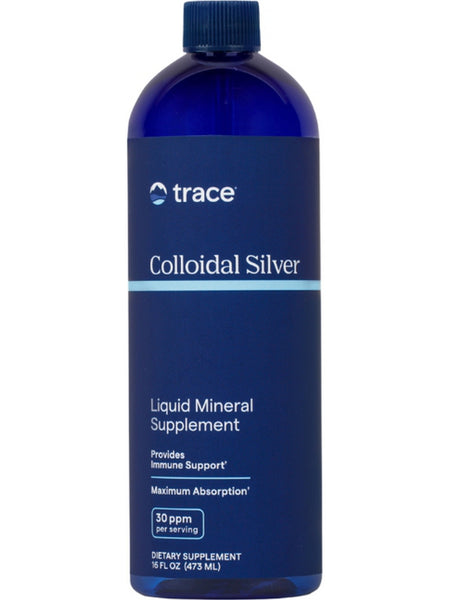 Trace Minerals, Colloidal Silver 30 PPM, 16 fl oz