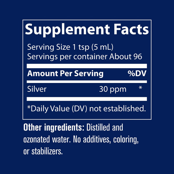 Trace Minerals, Colloidal Silver 30 PPM, 16 fl oz