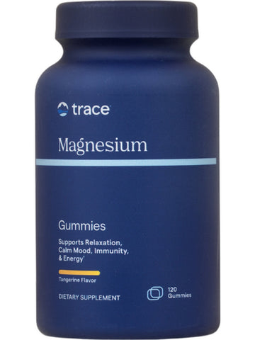 Trace Minerals, Magnesium Gummies, Tangerine, 120 Gummies