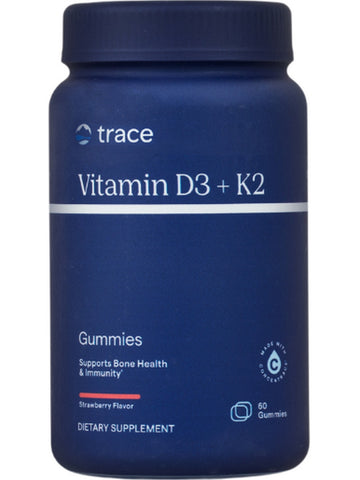 Trace Minerals, Vitamin D3 + K2 Gummies, 60 Gummies