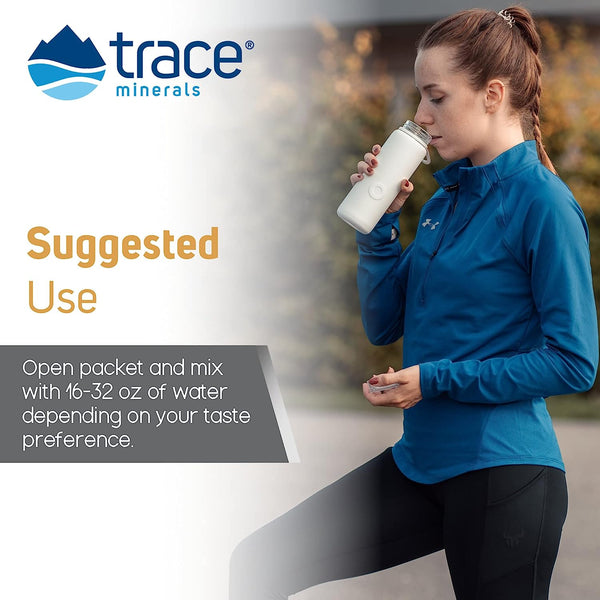 Trace Minerals, ZeroLyte, Salty Citrus, 30 Packets