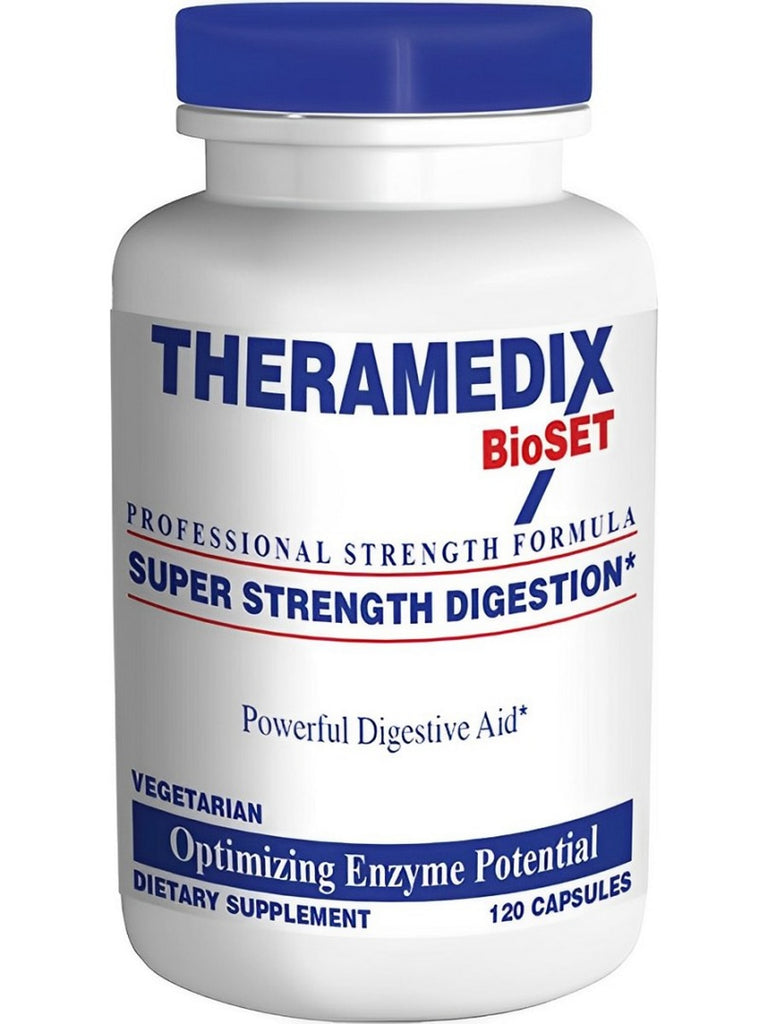Theramedix BioSET, Super Strength Digestion, 120 Capsules