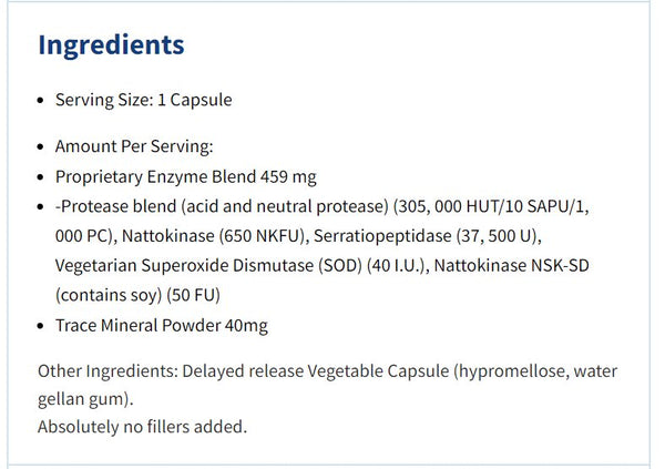 Theramedix BioSET, Immune Support, 60 Capsules