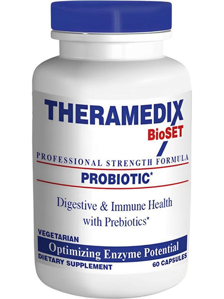 Theramedix BioSET, Probiotic, 60 Capsules