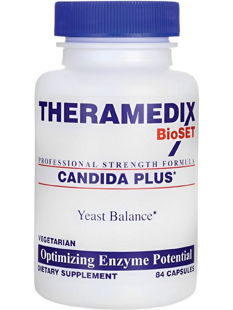 Theramedix BioSET, Candida Plus, 84 Capsules