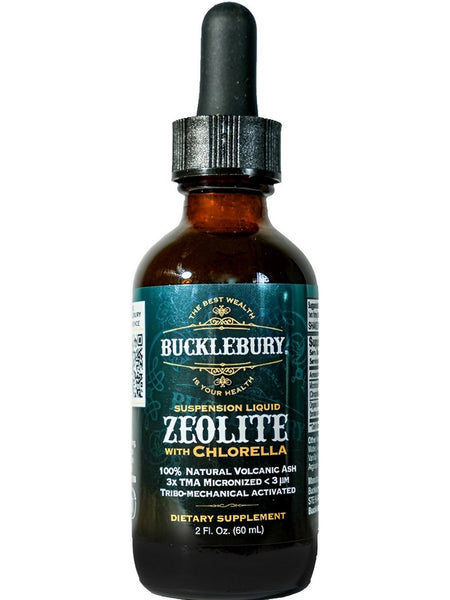 Bucklebury, Zeolite with Chlorella Liquid Suspension, 2 fl oz