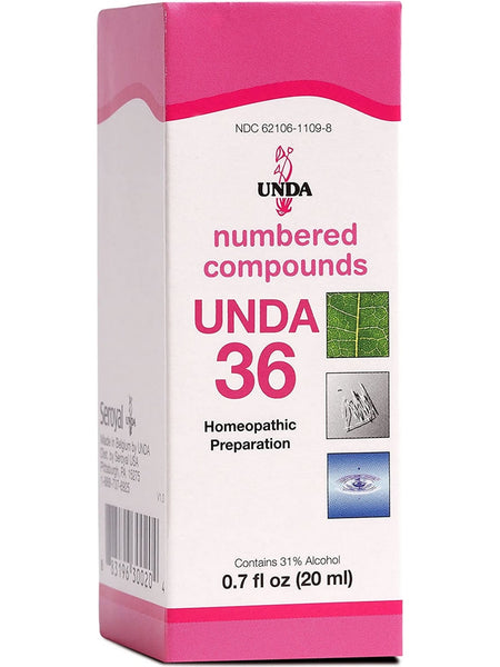 UNDA, UNDA 36 Homeopathic Preparation, 0.7 fl oz