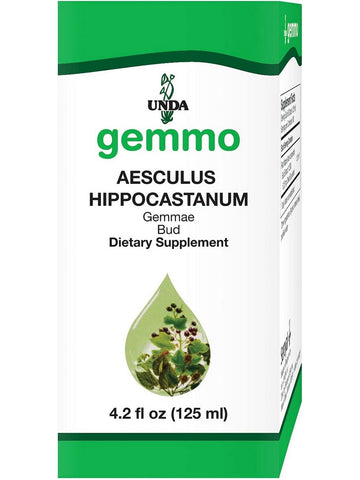 UNDA, gemmo Aesculus Hippocastanum Dietary Supplement, 4.2 fl oz