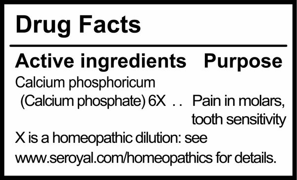 UNDA, Calcium Phosphoricum 6X Homeopathic Remedy, 100 Tablets