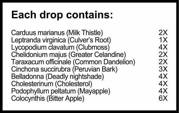 UNDA, Carduus Plex Homeopathic Preparation, 30 ml