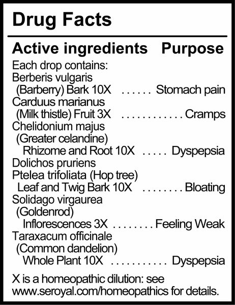 UNDA, Chelidonium Plex Homeopathic Preparation, 1 fl oz