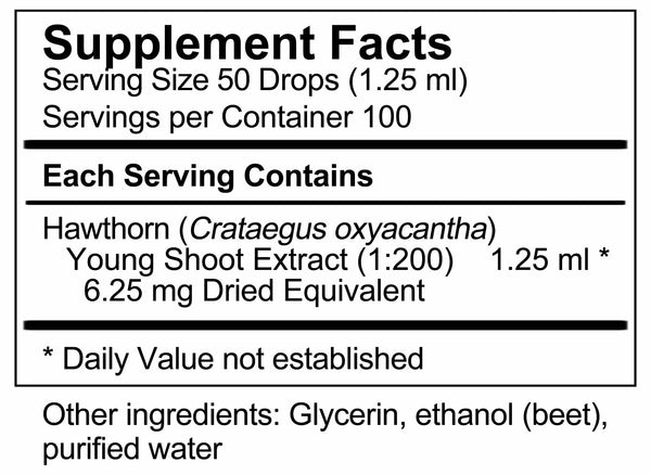 UNDA, gemmo Crataegus Oxyacantha Dietary Supplement, 4.2 fl oz