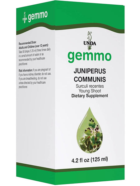 UNDA, gemmo Juniperus Communis Dietary Supplement, 4.2 fl oz