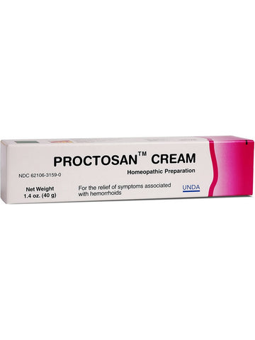 UNDA, Proctosan Cream Homeopathic Preparation, 1.4 oz