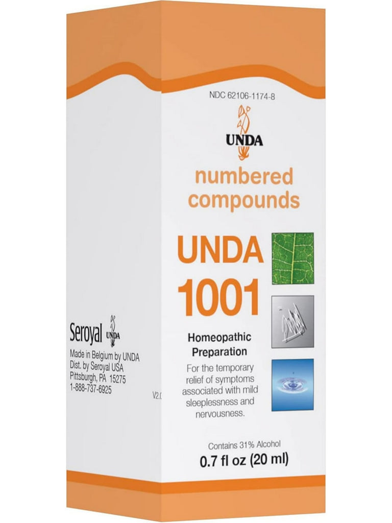 UNDA, UNDA 1001 Homeopathic Preparation, 0.7 fl oz