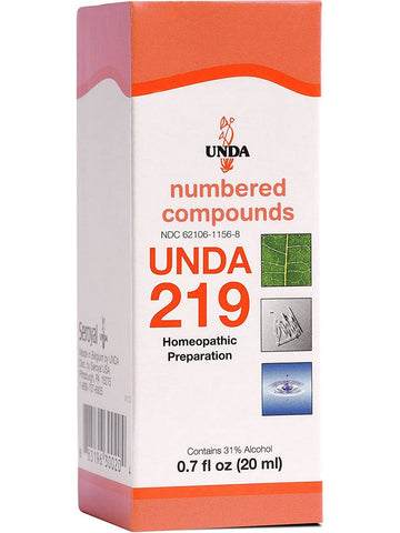 UNDA, UNDA 219 Homeopathic Preparation, 0.7 fl oz