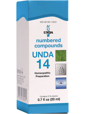UNDA, UNDA 14 Homeopathic Preparation, 0.7 fl oz