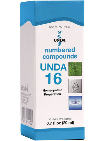 UNDA, UNDA 16 Homeopathic Preparation, 0.7 fl oz