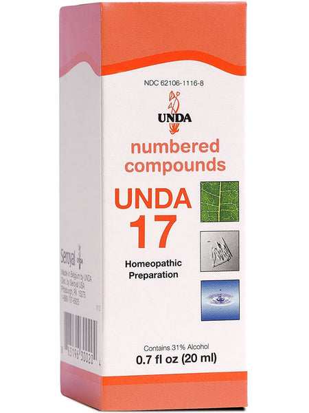 UNDA, UNDA 17 Homeopathic Preparation, 0.7 fl oz