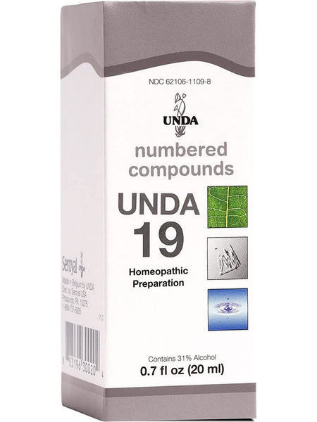 UNDA, UNDA 19 Homeopathic Preparation, 0.7 fl oz
