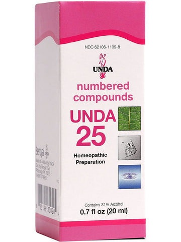 UNDA, UNDA 25 Homeopathic Preparation, 0.7 fl oz