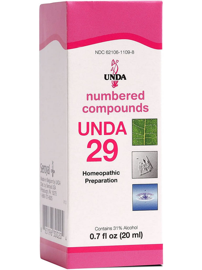 UNDA, UNDA 29 Homeopathic Preparation, 0.7 fl oz