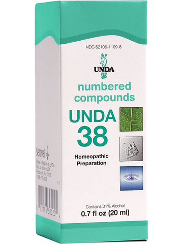 UNDA, UNDA 38 Homeopathic Preparation, 0.7 fl oz
