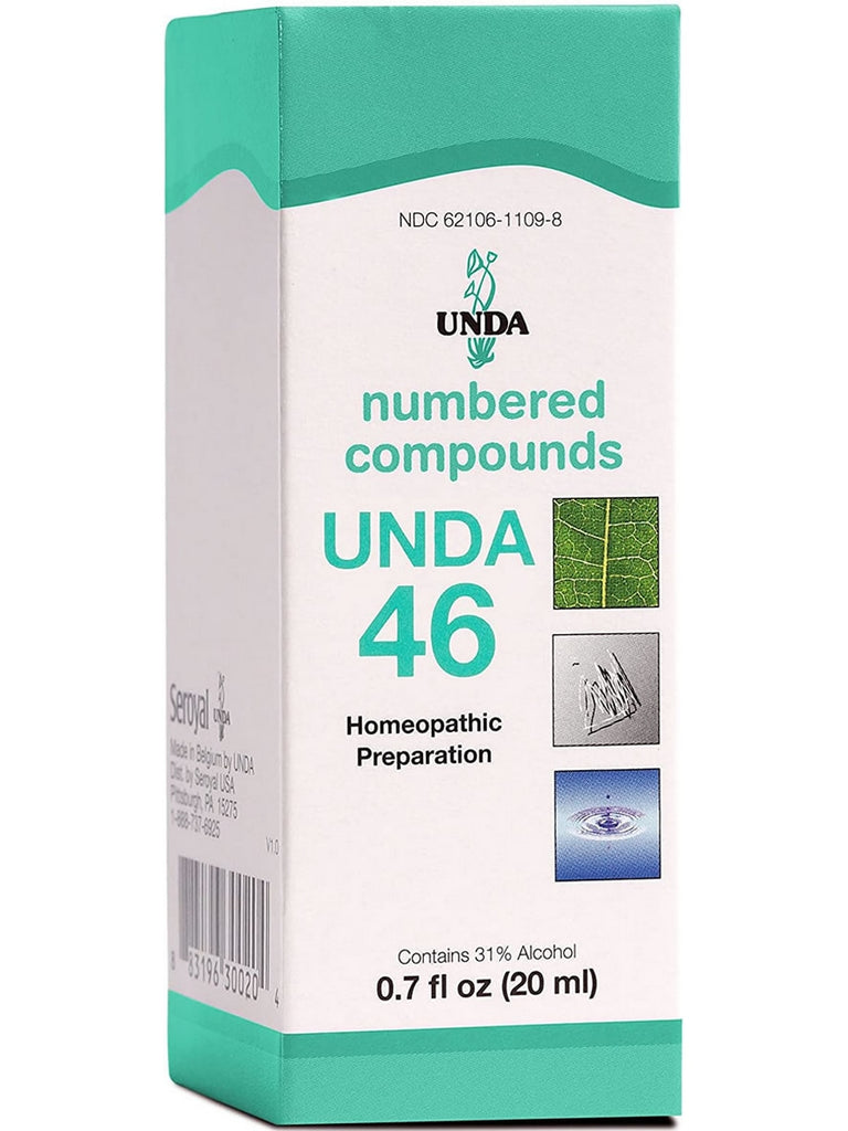 UNDA, UNDA 46 Homeopathic Preparation, 0.7 fl oz