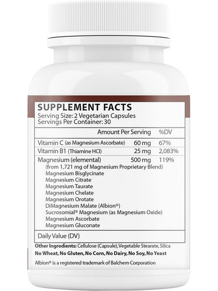 Vinco, Magnesium-9 Complex, 60 Vegetarian Capsules