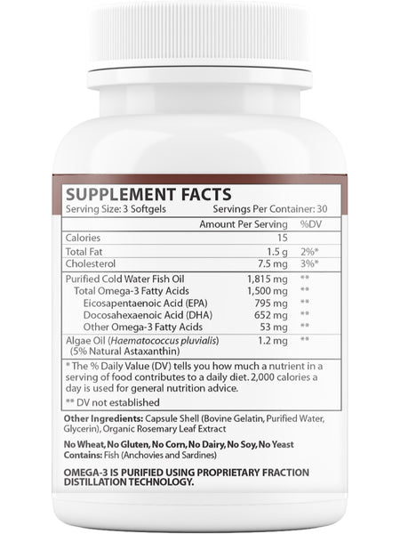 Vinco, Ultra Omega-3, 90 Softgels (Formerly known as Omega-3 EPA/DHA 2500)