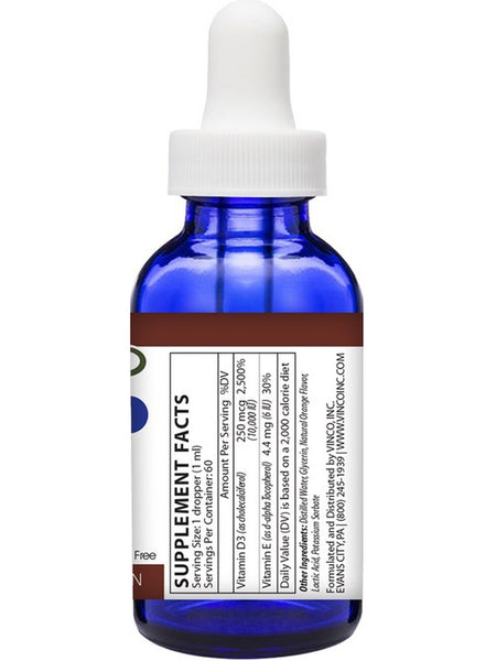 Vinco, Liposomal Vitamin D3, Orange Flavor, 2 fl oz