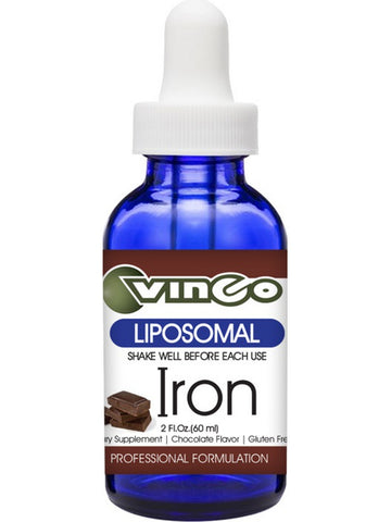 Vinco, Liposomal Iron, Chocolate Flavor, 2 fl oz