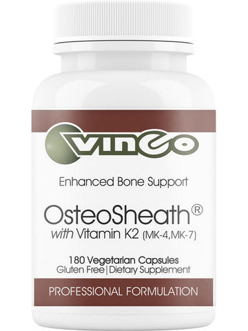 Vinco, OsteoSheath with Vitamin K2, 180 Vegetarian Capsules