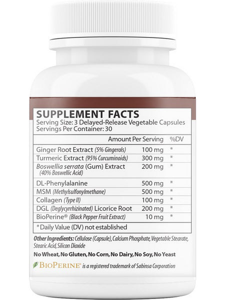 Vinco, InjuRecov Trifecta, 90 Delayed-Release Vegetable Capsules