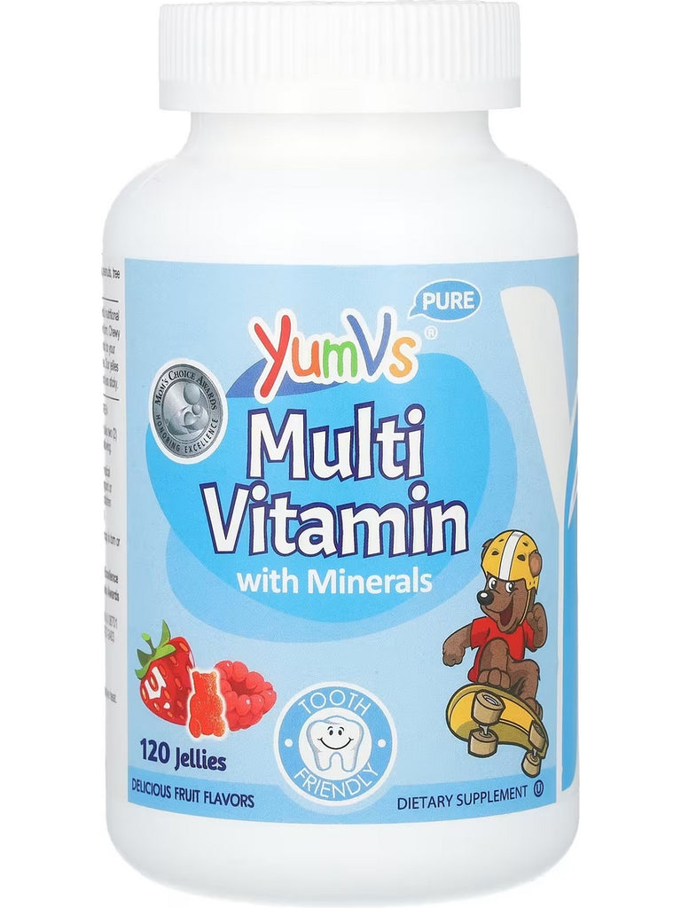 YumV's, Multi Vitamin with Minerals, Delicious Fruit Flavors, 120 Jellies