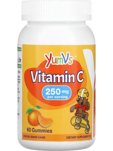 YumV's, Vitamin C, 250 mg, Delicious Orange, 60 Gummies