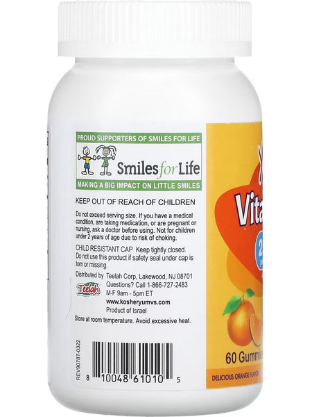 YumV's, Vitamin C, 250 mg, Delicious Orange, 60 Gummies