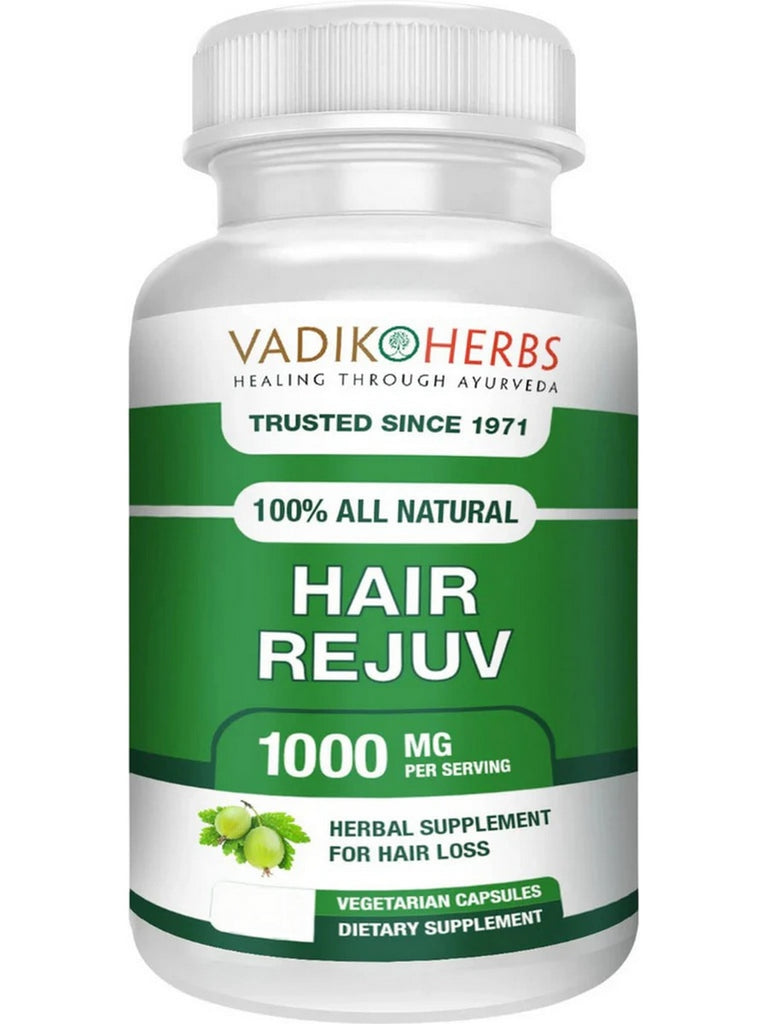 Vadik Herbs, Hair Rejuv, 1,000 mg, 100 Vegetarian Capsules