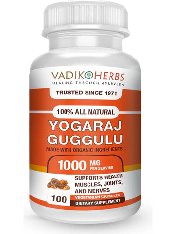 Vadik Herbs, Yogaraj Guggulu, 100 ct
