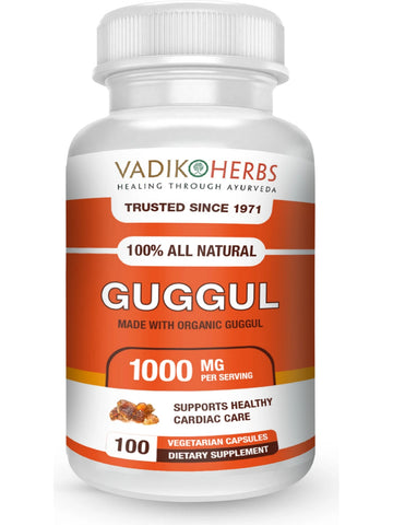 Vadik Herbs, Guggul, 100 ct