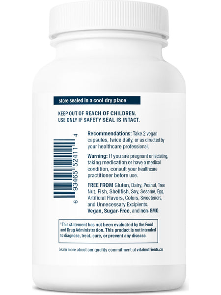 Vital Nutrients, Aller-C (Isoquercetrin, C, & Bioflavonoids), 100 vegetarian capsules