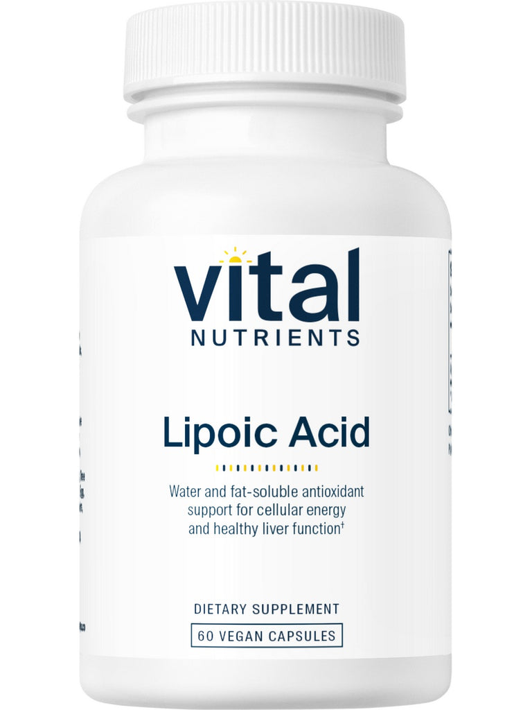 Vital Nutrients, Lipoic Acid 300mg, 60 vegetarian capsules