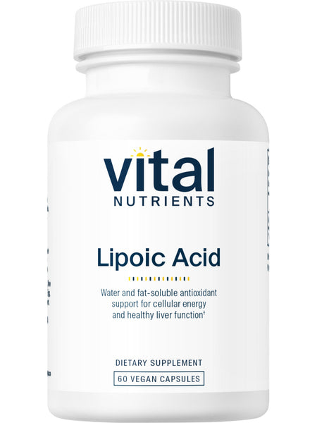 Vital Nutrients, Lipoic Acid 300mg, 60 vegetarian capsules