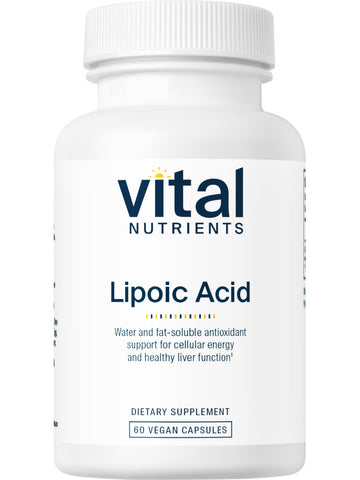 Vital Nutrients, Lipoic Acid 300mg, 60 vegetarian capsules