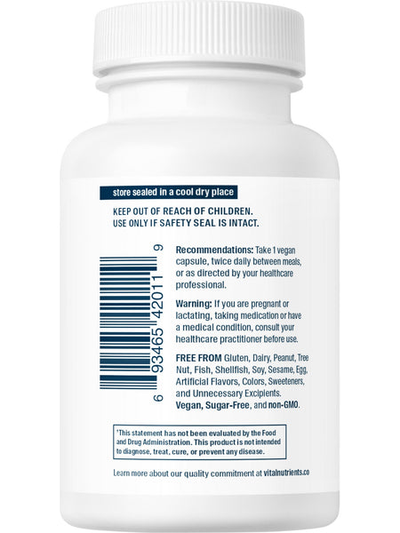 Vital Nutrients, Lipoic Acid 300mg, 60 vegetarian capsules