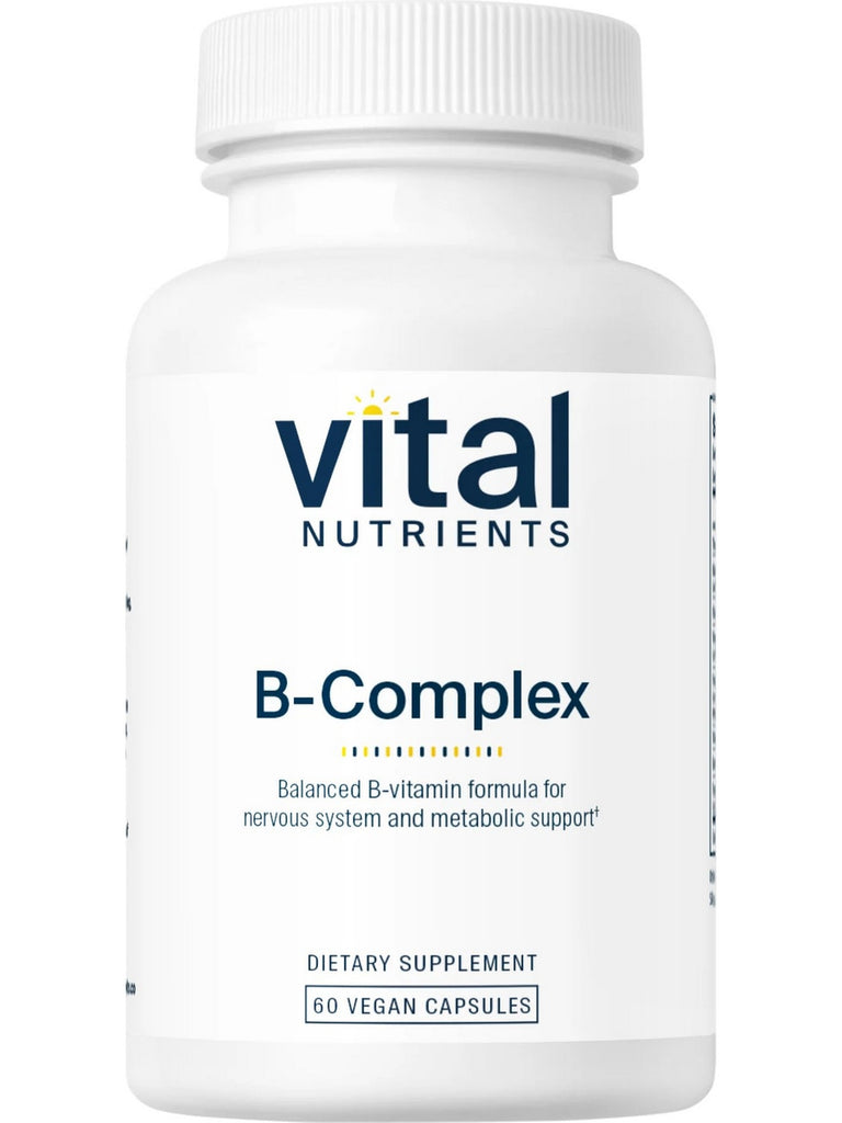 Vital Nutrients, B-Complex, 60 vegetarian capsules