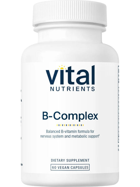 Vital Nutrients, B-Complex, 60 vegetarian capsules