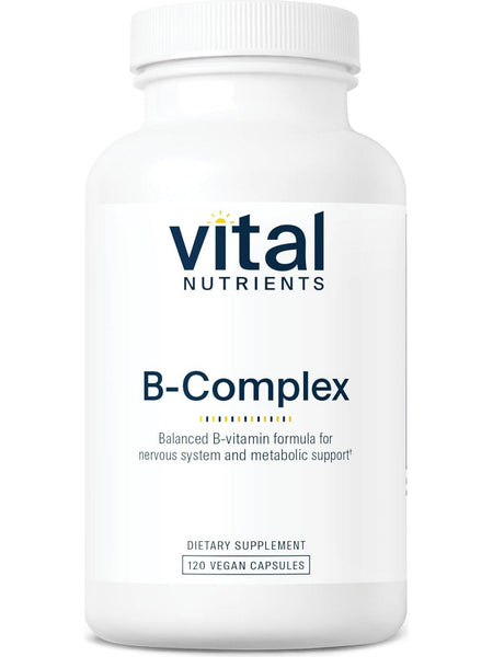 Vital Nutrients, B-Complex, 120 vegetarian capsules